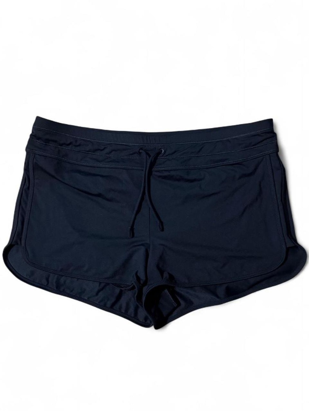 Athleta Black Athletic Drawstring Running Shorts